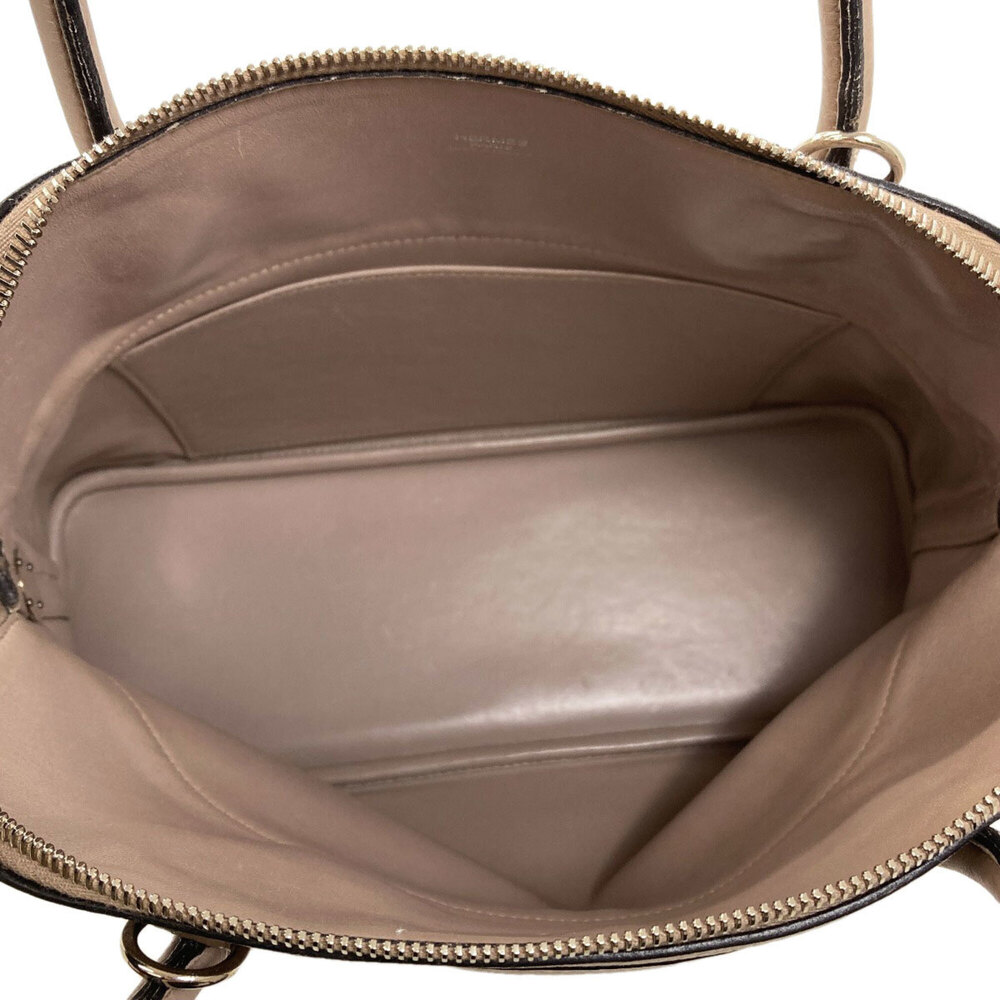 Hermes Bolide 31 Tourterelle Silver Hardware Handbag Taurillon Clemence Leath... - Picture 5 of 16